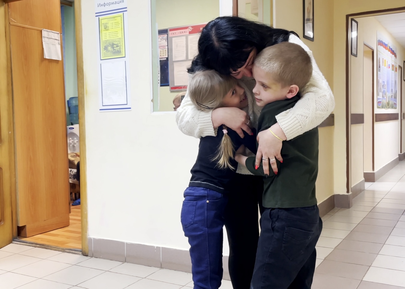 Снег здесь красивый, но пора домой