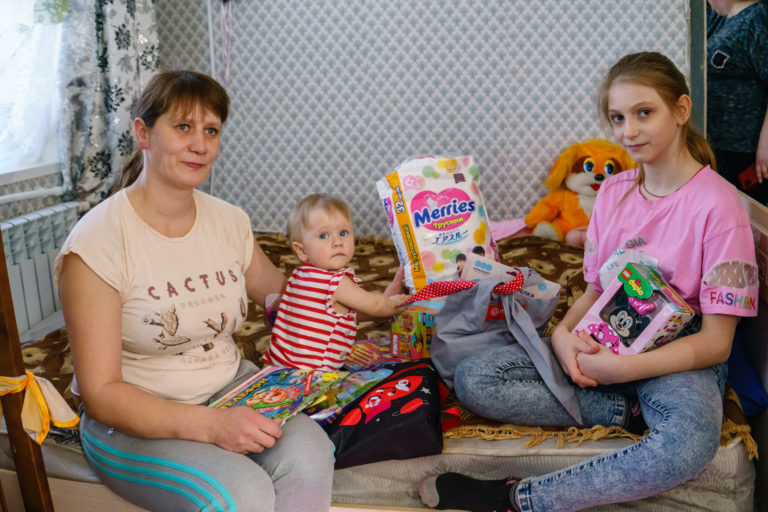 В доме Надежды и Сергея тепло