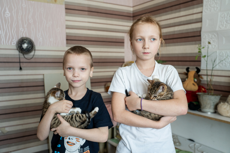 Семеро детей остались дома! Потому что здесь безопасно