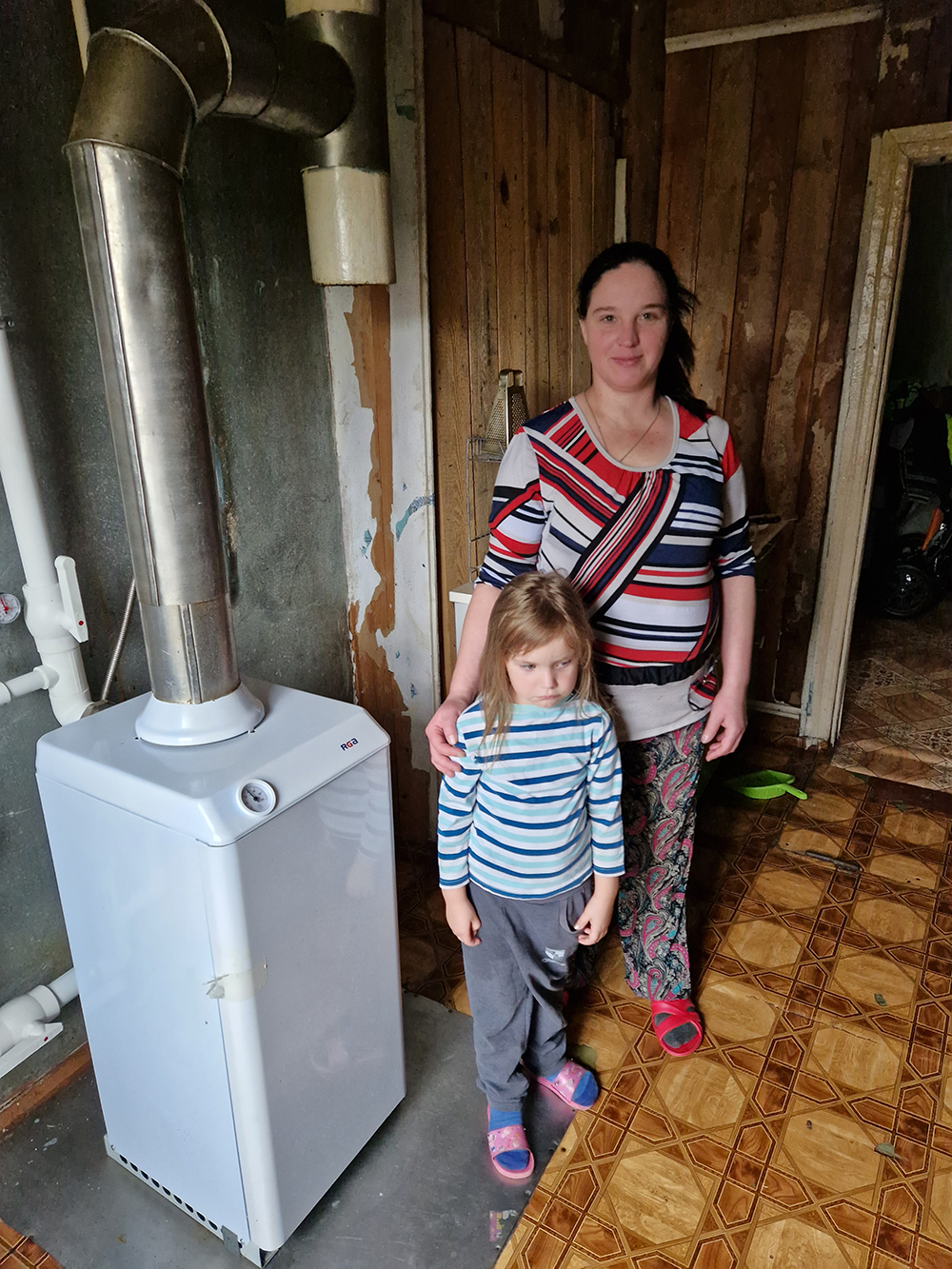 Дым идет из трубы, а не из печки