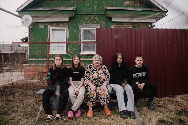 Бабушка-героиня Зарочка. Больше у пятерых внуков нет никого