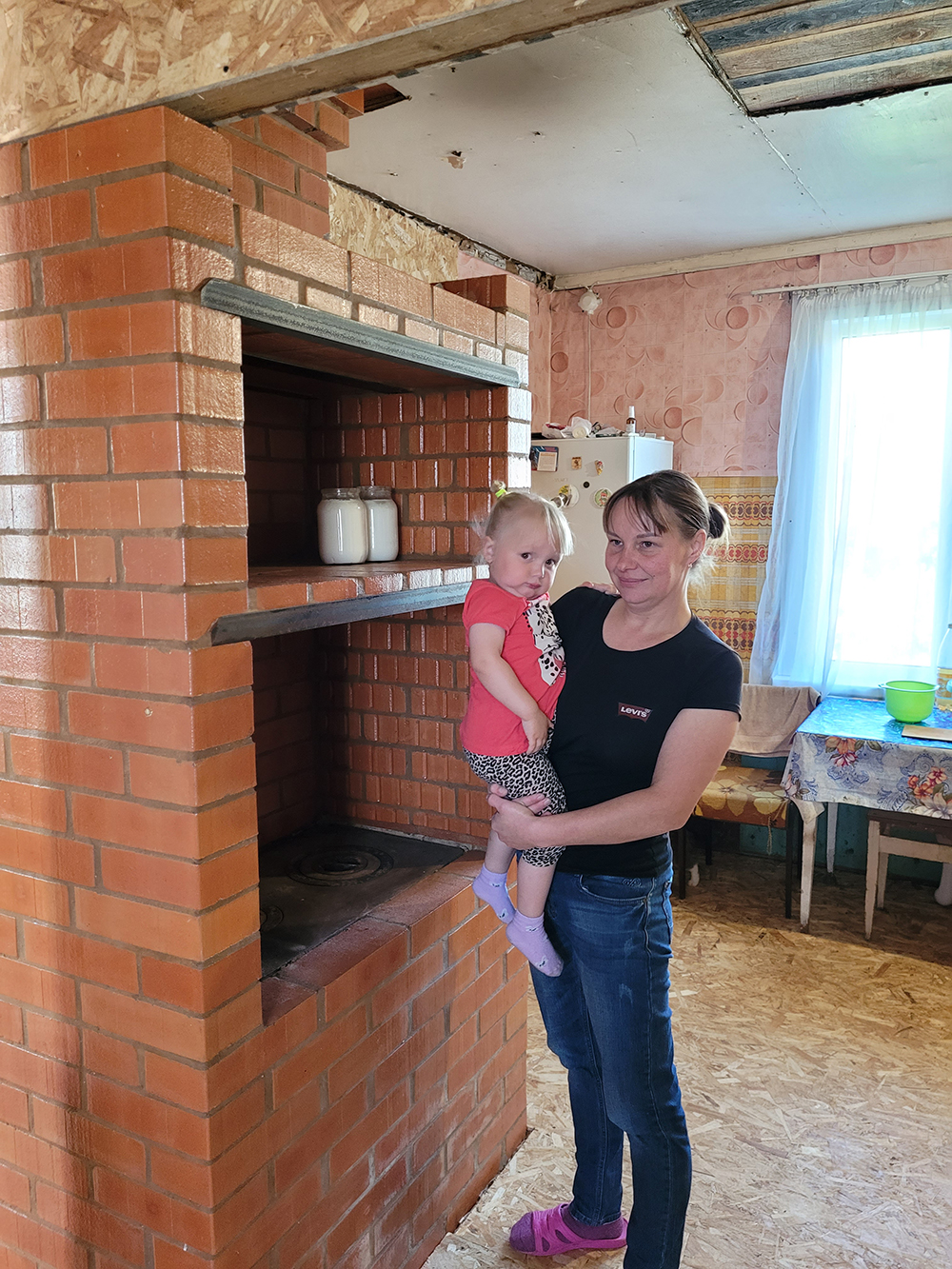 Печь уже есть. Будет и крыша!