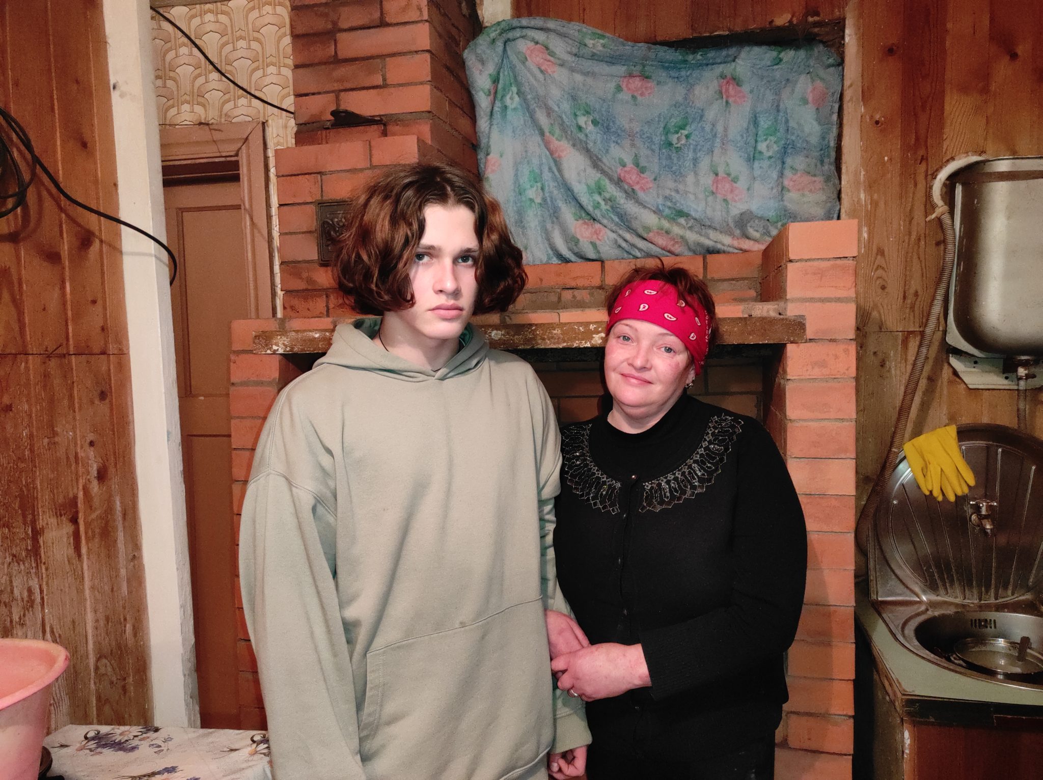 Теплый дом для мамы и сына