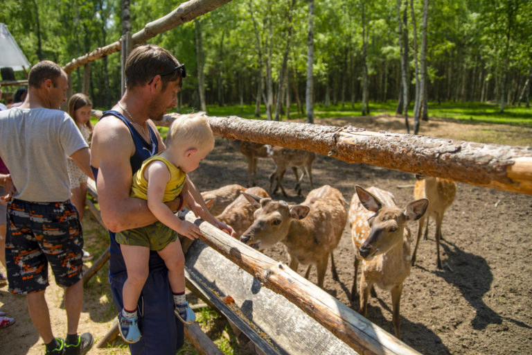 Фонд "Константа" устроил семьям сафари с Виктором Сергеевичем